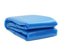 GeenYuu Rectangular Pool Cover 1200 x 600 cm PE Blue with Air Chambers, Solar Film for Swimming Pool Heating, UV-Resistant, Waterproof, Tear-Resistant, Insulation Mat for Summer and Winter
