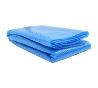 GeenYuu Rectangular Pool Cover PE Blue 300 x 200 cm Solar Film with Air Chambers, UV-Resistant, Tear-Resistant, Waterproof, Insulation Mat for Swimming Pool, Hot Tub, Garden, Heating and Protection