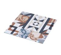 GeenYuu Self-Adhesive Floor Planks PVC 30.5 x 30.5 cm 20 Pieces Square for Living Room Bedroom Kitchen Non-Slip Waterproof Easy Renovation with Step Sound Insulation