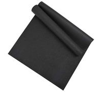GeenYuu Sports Protective Mat Made of High Density PVC x 0, Black Non-Slip Mat for Exercise Bike, Treadmill, Cross Trainer with Sound Insulation and Vibration Dampening, Ideal for Fitness Equipment