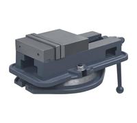 GeenYuu Turntable Vice Cast Iron 160 mm with 360 Degree Rotation, Fine Scale Division, Low Tension System, Sturdy Workbench Bracket for Metalworking, Woodworking, Assembly and Crafts