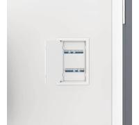 GeenYuu White ABS Plastic Access Panels 15 x 23 cm 2 Pieces with Hinge for Wall and Ceiling Easy Installation Water Resistant Impact Resistant Versatile for Indoor and Outdoor Use