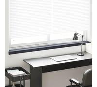 GeenYuu Window Sill Anthracite with Wood Grain PVC 140 x 10 x 4.5 cm for Indoor and Outdoor Use, Easy Assembly with Adhesive, Water-Repellent, Easy to Clean, Sturdy Shelf for Plants and Decoration