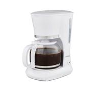 Geepas 1.5L Filter Coffee Machine 800W Coffee Maker For Instant Coffee, White