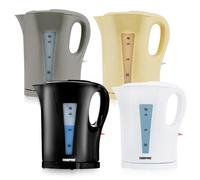 1.7L Cordless Electric Kettle Fast Rapid Boil Jug 2200W Geepas Black One Size