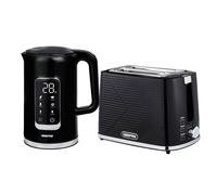 Geepas 1.7L Digital Electric Kettle & 2 Slice Bread Toaster 900W Combo