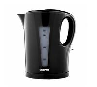 GEEPAS Electric Kettle Cordless Fast Rapid Boil Jug 2200W 1.7L Black BPA Free
