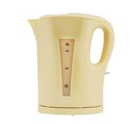 GEEPAS 1.7L Electric Kettle Cordless Boil Dry & Auto Shut Off 2200W Beige | Fast Boil Jug Kettle, Illuminated Switch, Cord Storage, 1 Year Warranty