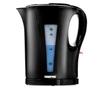 GEEPAS 1.7L Electric Kettle Cordless, Boil Dry & Auto Shut Off, 2200W Black