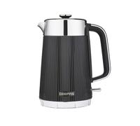 GEEPAS 1.7L Electric Kettle Rapid Boil Cordless Jug Kettle Black 3000W Arcus