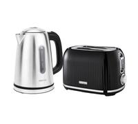 Geepas 1.7L Illuminating Electric Kettle & 2 Slice Bread Toaster Combo