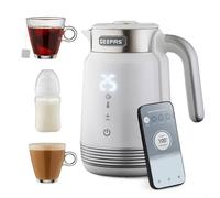 Geepas 1.7L Smart Kettle Voice And App Controlled With Touchscreen In White White