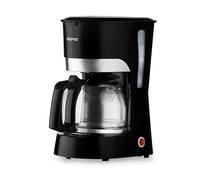 GEEPAS 1000W Filter Coffee Machine, 1.5L | Coffee Maker for Instant Coffee, Espresso, Macchiato & More | Boil-Dry Protection, Anti-Drip Function, Automatic Turn-Off Feature | 2 Year Warranty