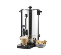 Geepas 10L Electric Catering Urn, 1650W Instant Hot Water Boiler Dispenser - Tea Urn Kettle Home Brewing Commercial Office Use with Keep Warm - Easy Pour Tap, Stainless Steel - 2 Year Warranty