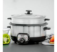 Geepas 1200W 3L Rice Cooker Steamer Multicooker Includes Measuring Cup & Spatula