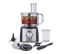 Geepas 1200W Compact Food Processor & Blender, Stainless Steel Blender in Black Geepas Black