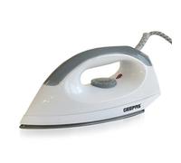 GEEPAS Dry Iron | Clothes Lightweight Electric Press | 32s Heat up Non-Stick Soleplate Adjustable Temperature | Overheat Protection Ergonomic Handle with Indicator Light | 2 Year Warranty 1200W White