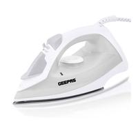 Geepas Steam Iron-Steam Boost 100gram Non-Stick Soleplate 1300W-210ML