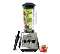 Geepas 1500W Super Jug Blender | Unbreakable PC 2L Jar | Countertop Blender for Milkshake Fruit Vegetables Drinks & Smoothie Maker | 8-Fins Blade for Ice Crushing Frozen Drinks | 2 Year Warranty