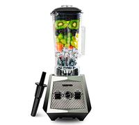 Geepas 1500W Super Jug Blender | Unbreakable PC 2L Jar | Countertop Blender for Milkshake Fruit Vegetables Drinks & Smoothie Maker | 8-Fins Blade for Ice Crushing Frozen Drinks | 2 Year Warranty