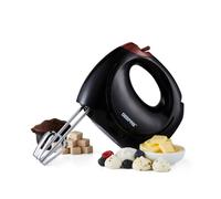 150W Electric Hand Held Mixer Electric Whisk 7 Speed Turbo & Eject Button Geepas Black One Size