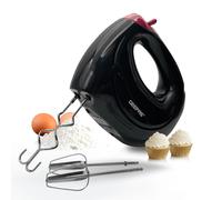 150W Electric Hand Held Mixer Electric Whisk 7 Speed Turbo & Eject Button Geepas Black One Size