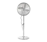 Geepas 16 Inch Chrome Metal Pedestal Fan Floor Fan 3-Speed