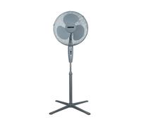 Geepas 16 Inch Pedestal Fan Oscillating 3 Speed Cooling in Grey Geepas Grey