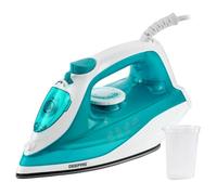 GEEPAS Steam Iron | Clothes Dry & Steam Press | 35s Fast Heat-Up, Vertical Steaming | Nonstick Soleplate & Adjustable Temperature | 210ml Water Tank with 0.5g/Steam Output | 2 Year Warranty 1750W Blue