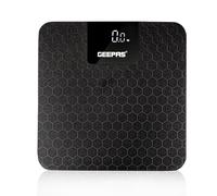 Geepas 180 Kg Digital Bathroom Scales Weighing Scale Bath Scales LED Display