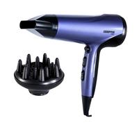 Geepas Ionic Hair Dryer 1800W | Hairdryer with Diffuser and Concentrator | 3 Heating & 2 Speed Settings, Cool Shot Button | Fast Drying Blow Dryer | 2 Year Warranty