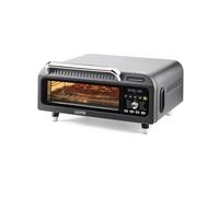 GEEPAS Air Fryer Oven | 15-in-1 Presets Multifunctional Pizza Oven | Digital Touch Control Triple Glass Door Interior Light | 40-400°C Temp 18L Capacity Compact Design | 2 Year Warranty 2000W Grey