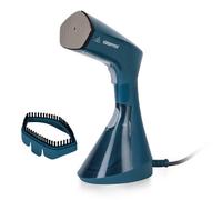 GEEPAS Handheld Clothes Steamer | 2-in-1 Travel Garment Steamer Steam Iron | 30g/min Powerful Stream Ceramic Soleplate 250ml Water Tank | Wrinkle Remover 25s Fast Heat-up | 2 Year Warranty 1960W Green