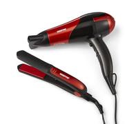 2-in-1 Hair Dryer & Hair Straightener Combo Set Styling Set Gift Thanksgiving