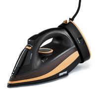 GEEPAS 2-in-1 Corded & Cordless Steam Iron Ceramic Soleplate Charging Base 2400W [EEK: A+]