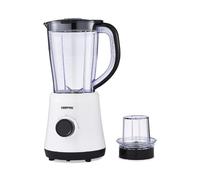 Geepas Electric Blender Smoothie Maker, Food Jug Blender 500W - Stainless Steel Blades, 2 Speed Control with Pulse Function, 1.5L Jar -Coffee Grinder Mill, Smoothie Maker 2 Year Warranty - Black