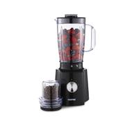 GEEPAS 2-in-1 Food Jug Blender, 1.6L Smoothie Maker & 100G Spice Mill 650W