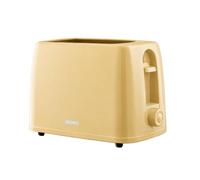 GEEPAS 2-Slice Bread Toaster 6 Browning Level | Thin Bread Slice 650W Beige