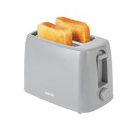 (Grey) Geepas 2Slice Toaster 6Level Browning Control 650W