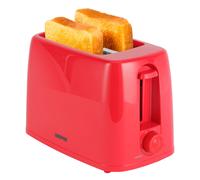 Geepas 2 Slice Bread Toaster 6 Level Browning Control with Crumb Tray Small Slot in Red Geepas Red