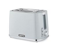 (Grey) Geepas 2 Slice Bread Toaster 7 Browning Level