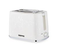 GEEPAS 2 Slice Bread Toaster 7 Level Browning Control Crumb Tray Skye Collection