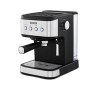 Geepas Espresso &Cappuccino Coffee Machine with Milk Frother 1.5L Tank
