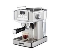 Geepas 20-Bar Espresso Coffee Machine with Milk Frother 1.8L Water Tank in Silver Geepas Silver