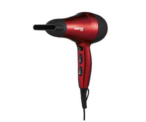 GEEPAS 2000W Powerful Hair Dryer - 2-Speed & 3 Temperature Settings - Salon Quality with Cool Shot Function for Frizz Free Shine - Portable Elegant Hair Dryer with Ionic Function - 2 Years Warranty