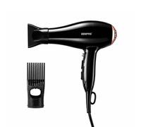 GEEPAS Powerful Hair Dryer 2000W | 3 Heat 2 Speed Cool Shot Function | Black