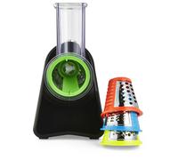 Geepas 200W 4 in 1 Electric Salad Maker with 4 Cone Blades Set