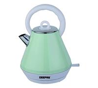 Geepas 2200W 1.7L Cordless Electric Kettle Power Cord Storage Base And Anti-Pull Design, Boil-Dry Protection, Easy Handling with Auto Shut Off - 2 Years Warranty