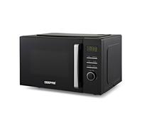 Geepas 23L Digital Microwave Oven 800W | 8 Presets, Defrost, Child Lock in Black Geepas Black