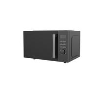 GEEPAS Digital Microwave Oven, 23L | 5 Power Levels, Reheating & Defrost Function | Digital Display 60 Minute Timer 8 Pre-set Modes | Easy Clean Oven for Standard Size of Dinner Plate 800W Black